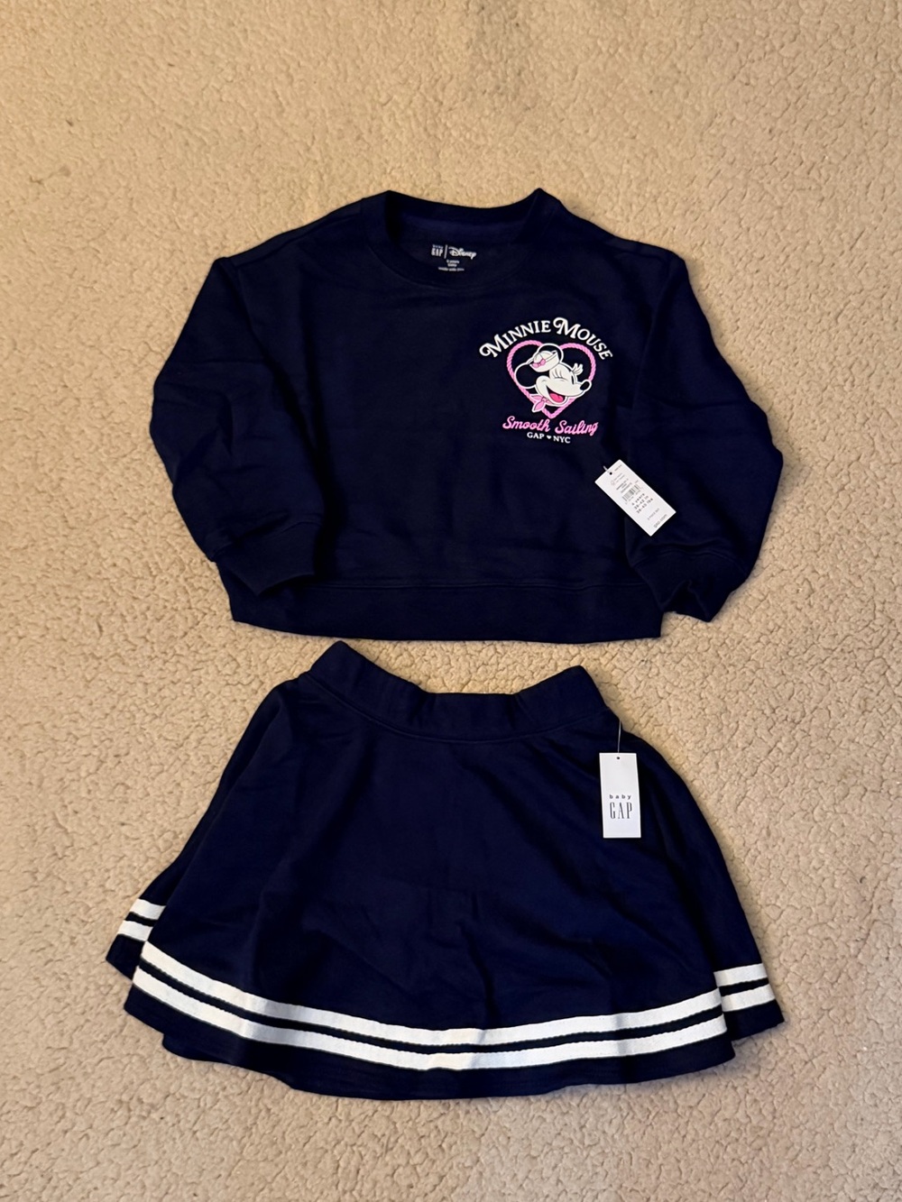 🤍New Gap × Disney Toddler VintageSoft Terry Skort 🤍 - Picture 2 of 7
